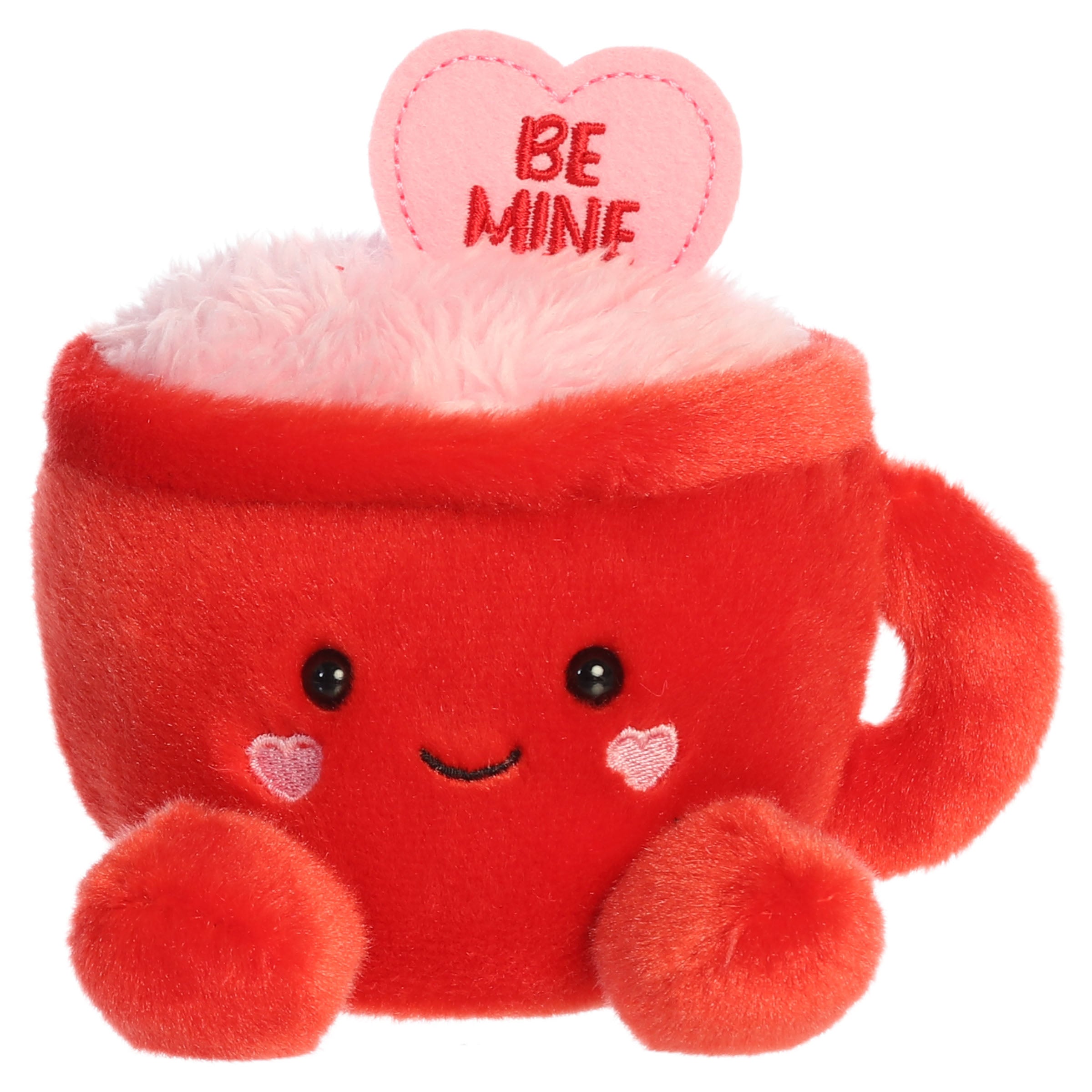 Palm Pals 5 Inch Be Mine Latte Valentine Plush Toy
