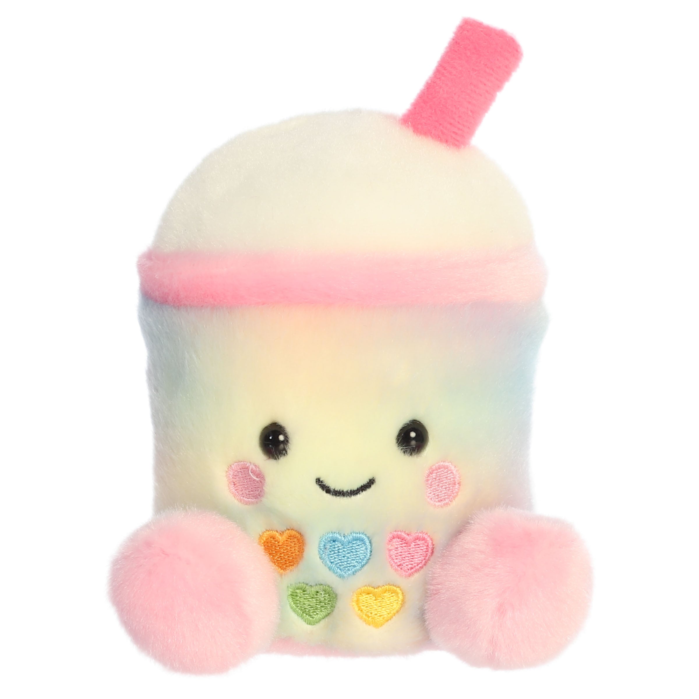 Palm Pals 5 Inch Isa the Rainbow Boba Plush Toy