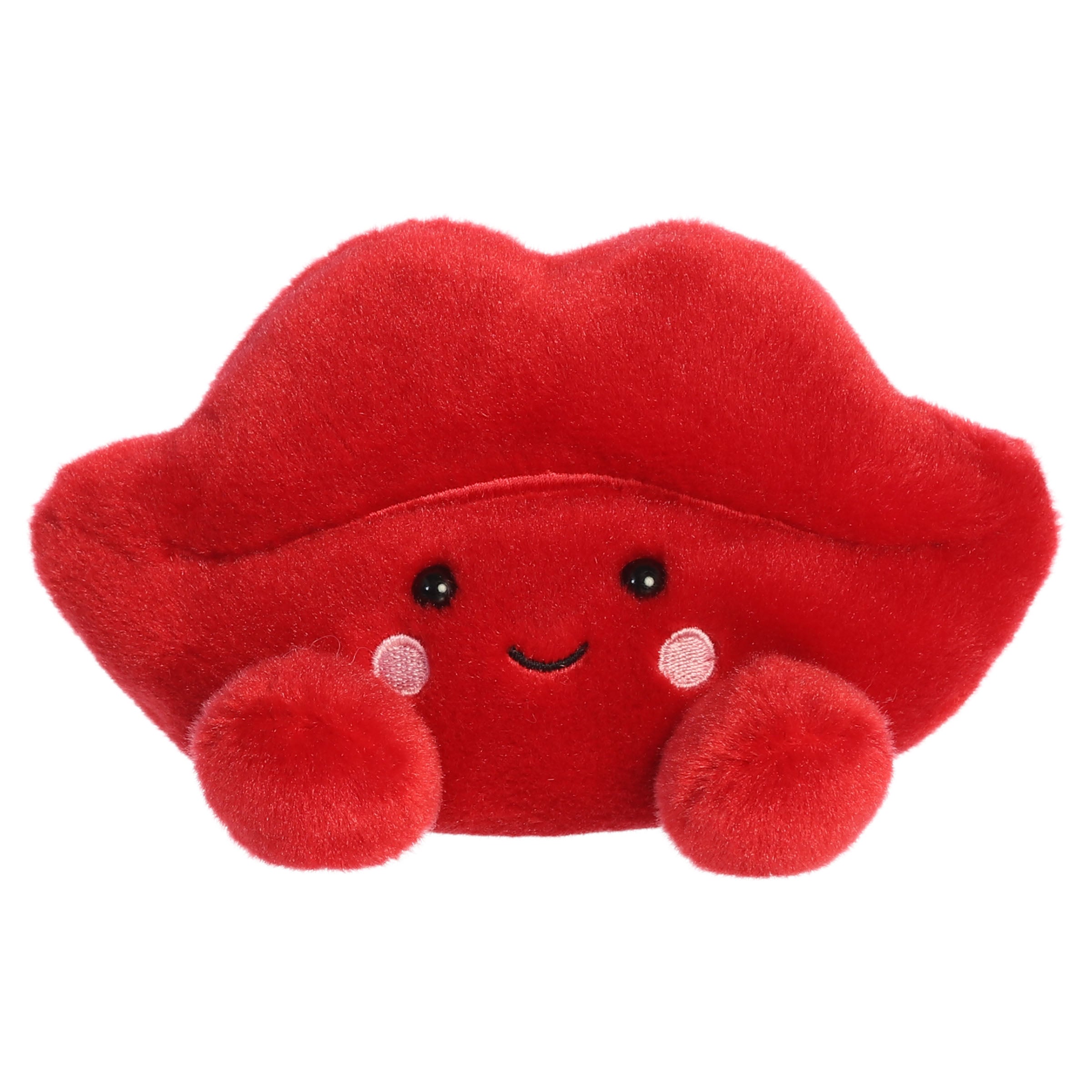 Palm Pals 5 Inch Smooch Lips Valentine Plush Toy