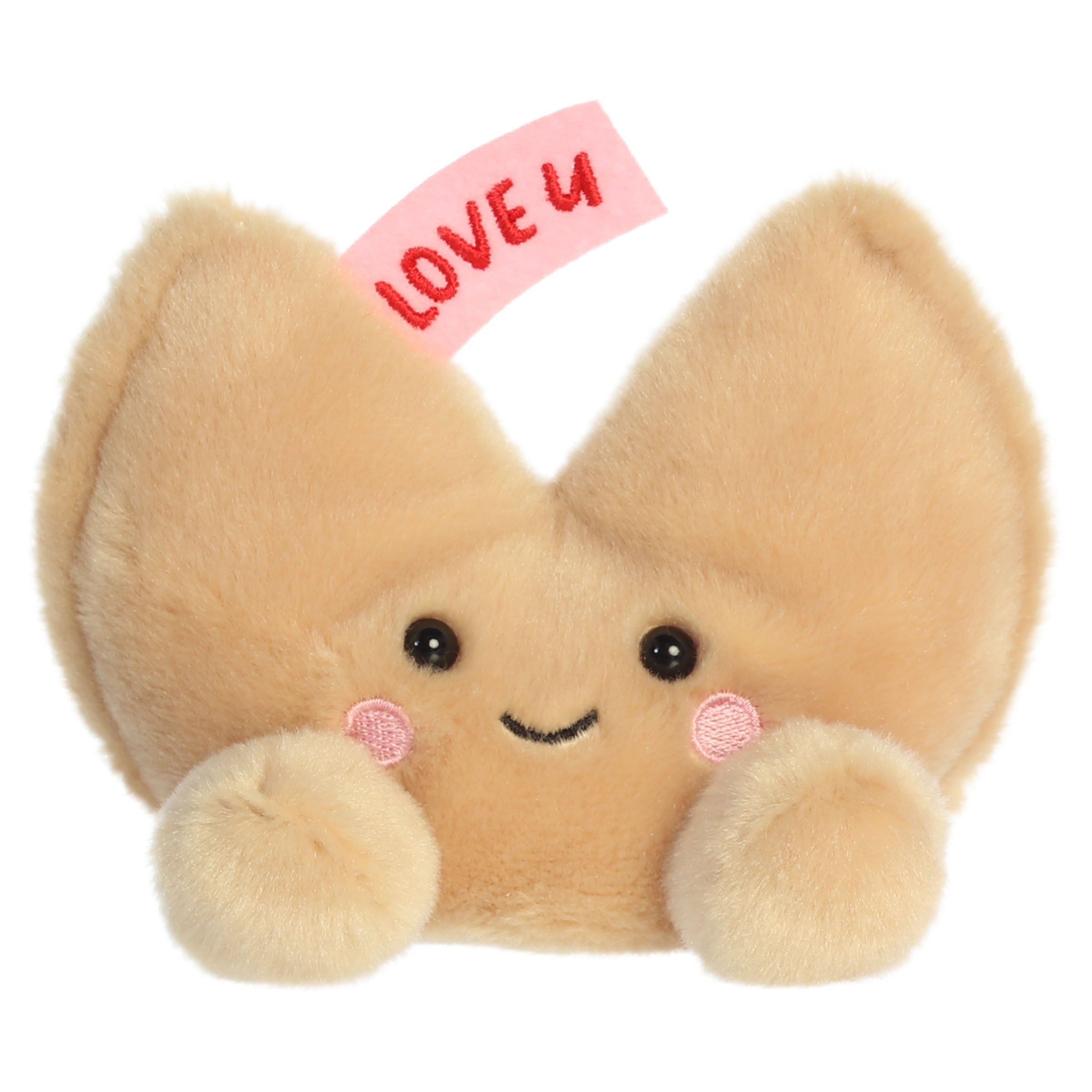 Palm Pals 5 Inch Love You Fortune Cookie Valentine Plush Toy