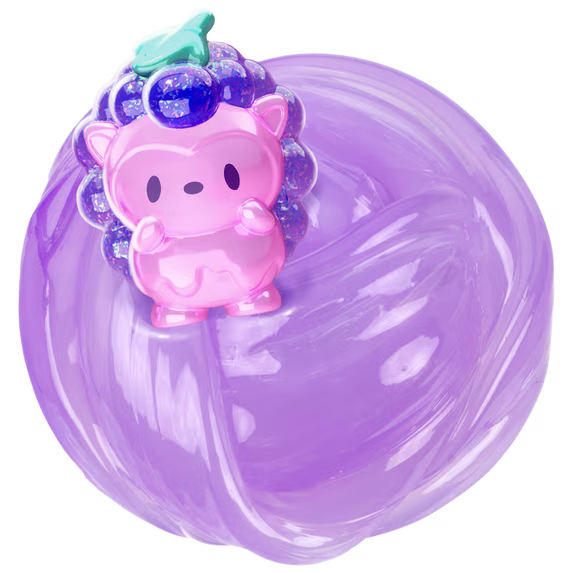 Gui Gui Slime Kit Single Mystery Jar FRUITY GLOW EDIT - Clear Slime