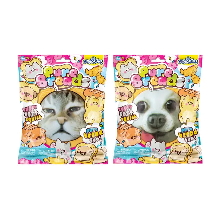 ORB 4 Inch Pure Breads Pets Squishy Sensory Fidget Toy