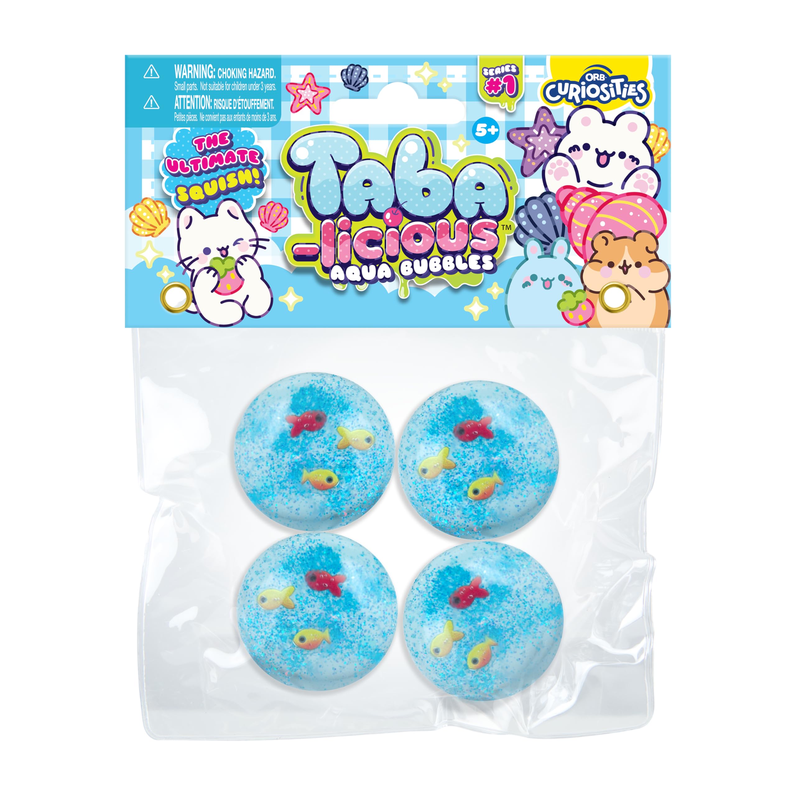 ORB Curiosities Taba-licious™ Aqua Bubbles Squishy Sensory Toy - Assorted