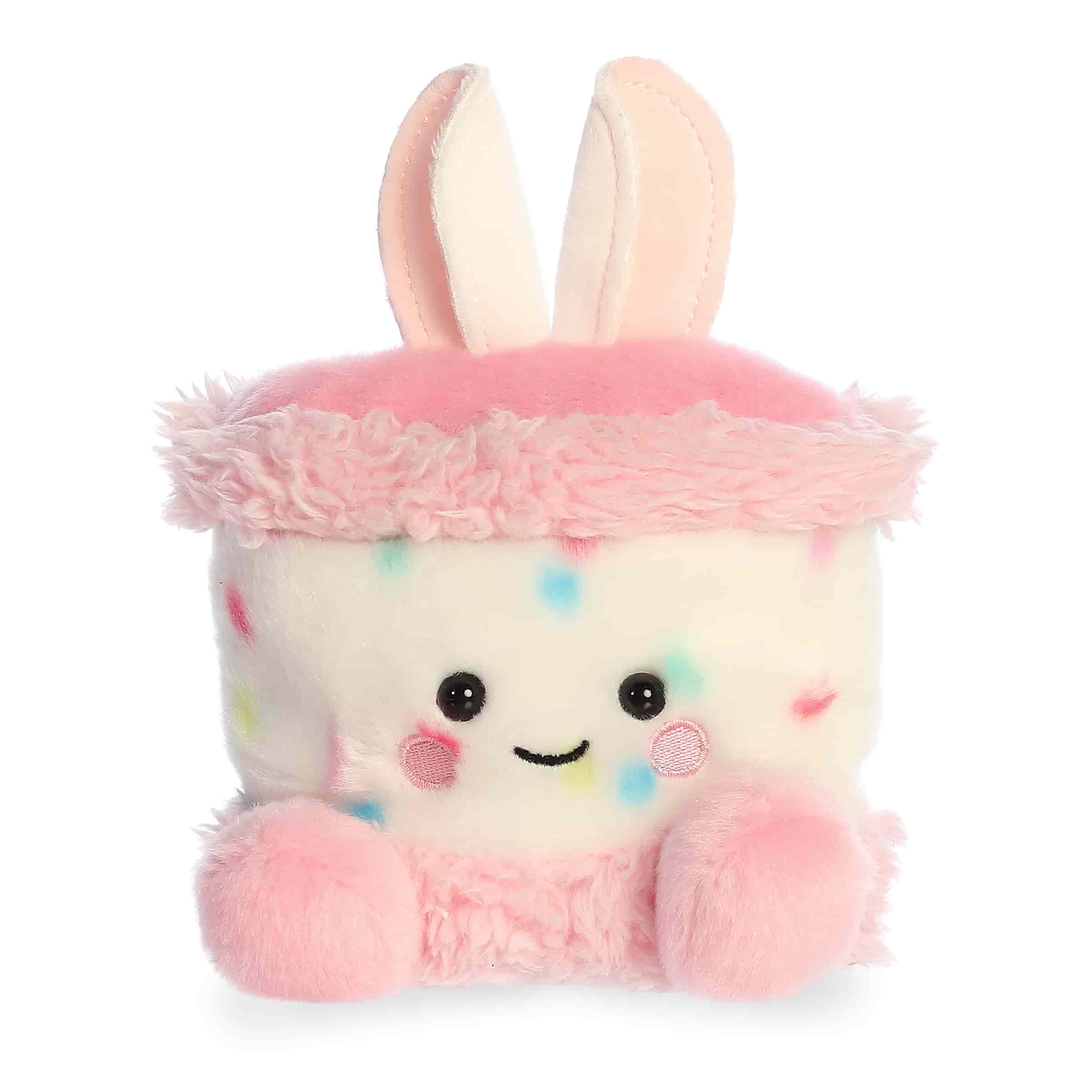 Palm Pals 5 Inch Bubbi the Bunny Cake Easter Plush Toy