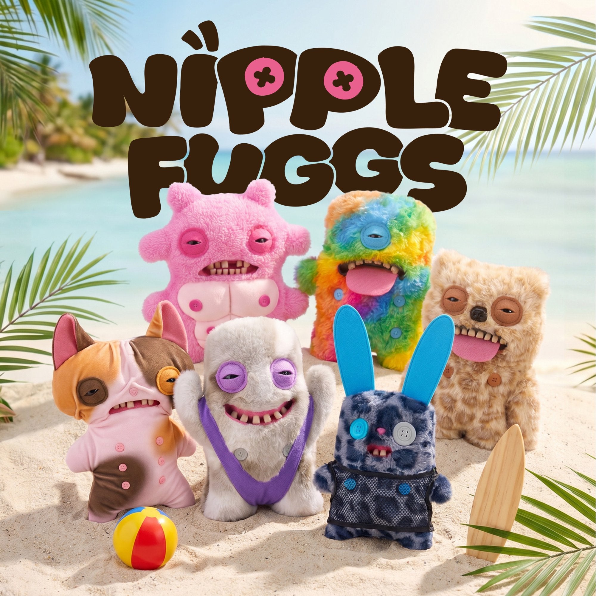 Zuru Fugglers 9 Inch Nipple Fuggs - Ooogah Boogah