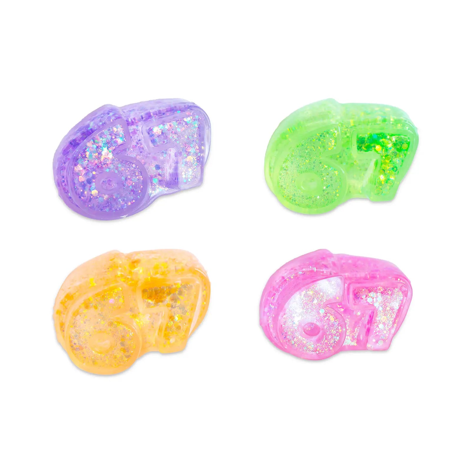 Slow Rise 6-7 Sugar Squishy 3 Inch Sensory Fidget Toy