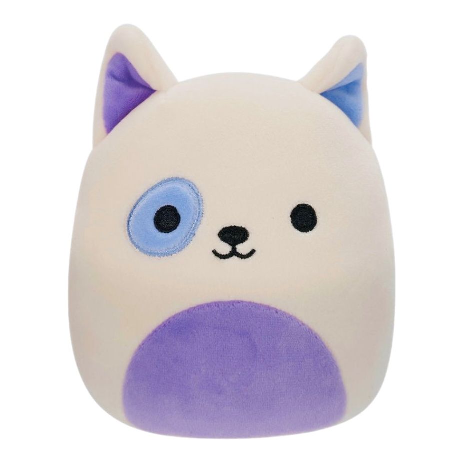 Squishmallow 8 Inch Taghi the Bull Terrier Plush Toy - Owl & Goose Gifts