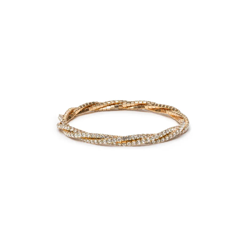 Great Pretenders Diamante Twist Bracelet