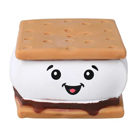 Ja-Ru 3.5 Inch Foodie Fusion Smooshy S'more Squishy Toy - Assorted