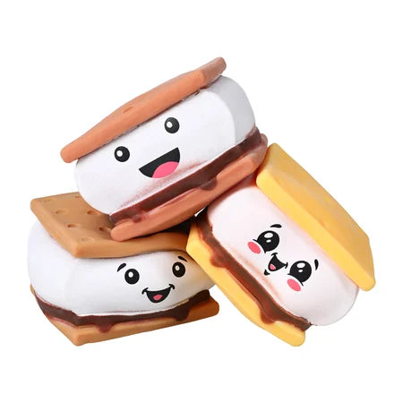 Ja-Ru 3.5 Inch Foodie Fusion Smooshy S'more Squishy Toy - Assorted