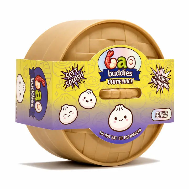 Bao Buddies Mystery Dumpling Rare Holographic - Squishy Sensory Toy