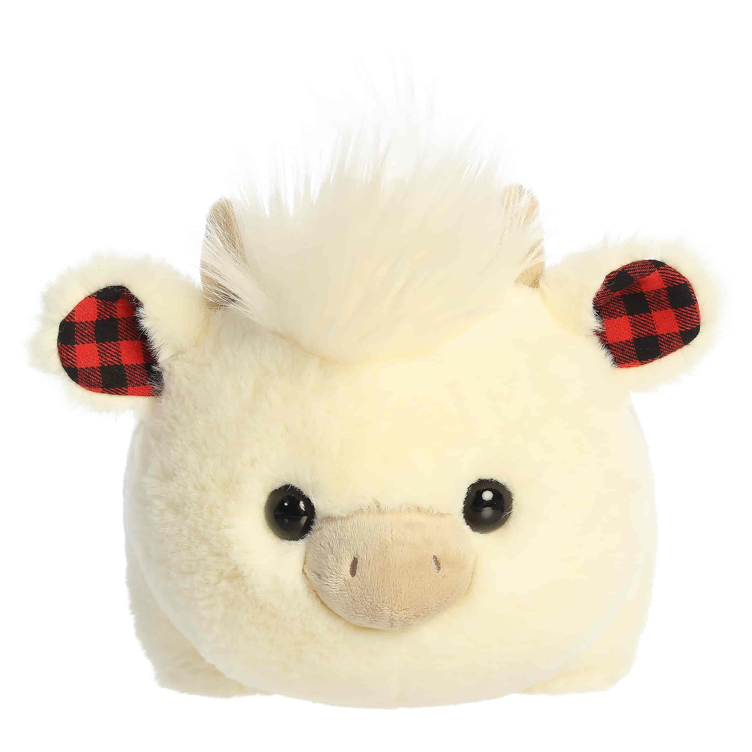 Aurora Plush Spudsters 10 Inch Holly the Highland Cow Holiday Plush Toy