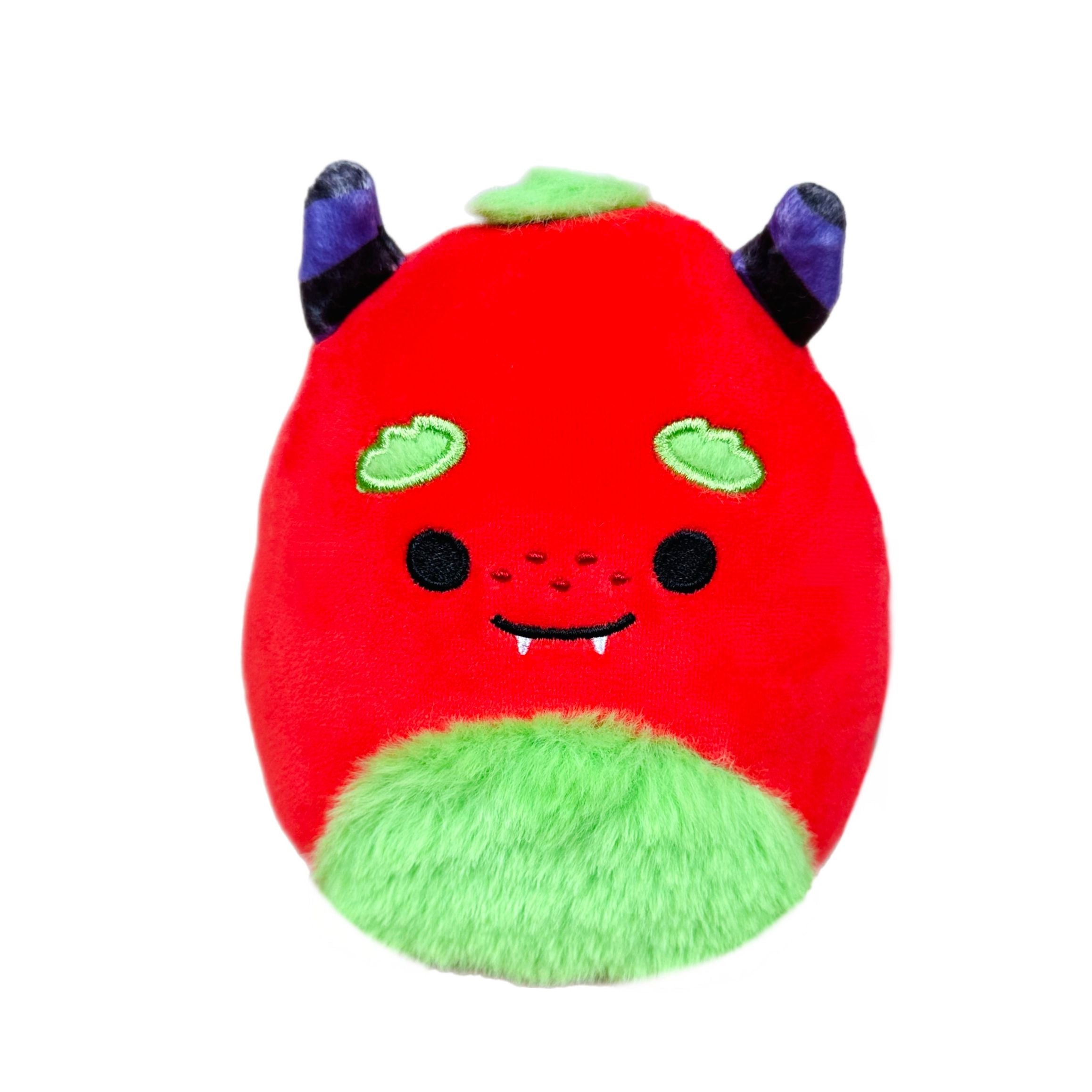 Squishmallow 5 Inch Minutia the Monster with Green Belly Halloween Plush Toy *FINAL SALE*