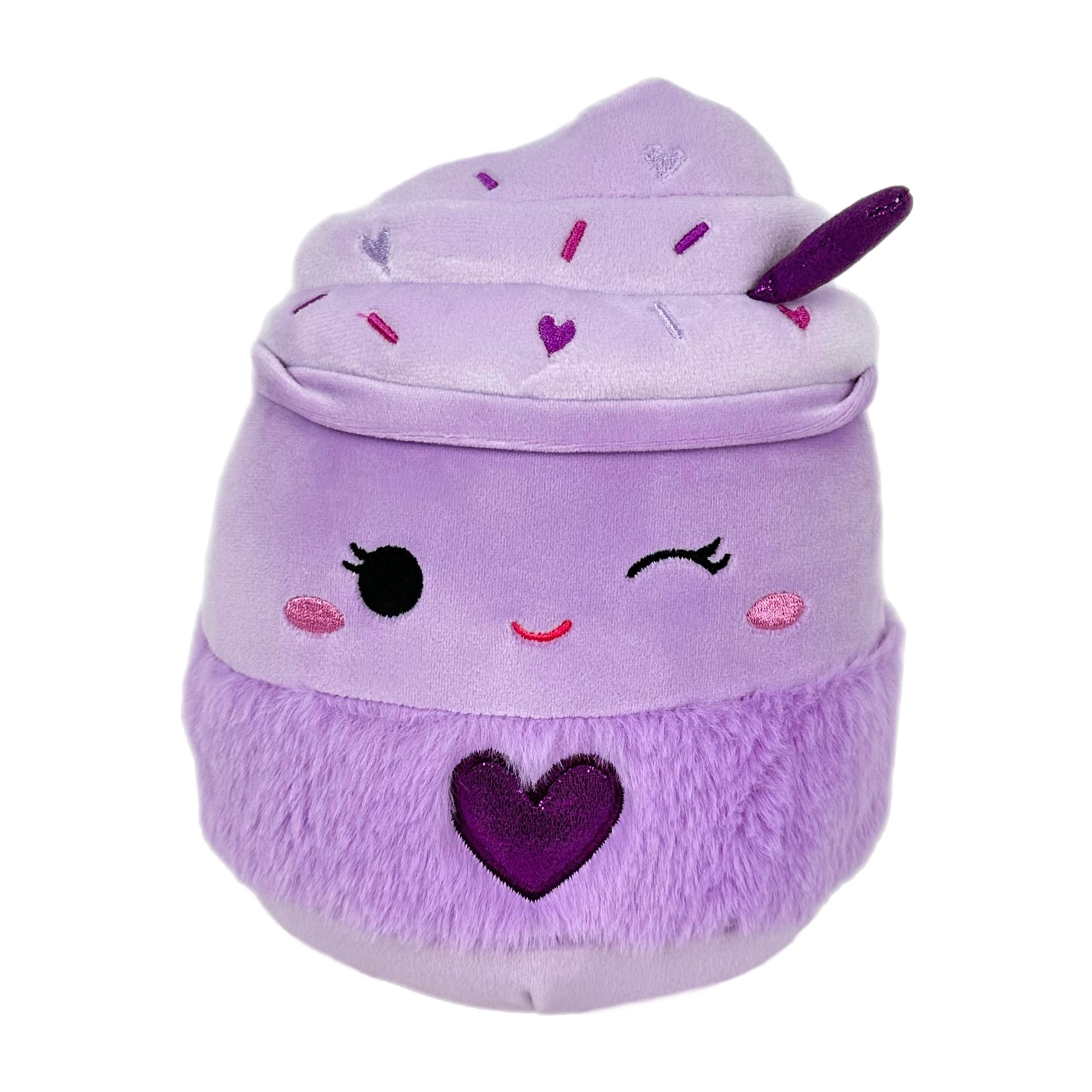 Squishmallow 5 Inch Tracie the Valentine Latte Valentine Plush Toy