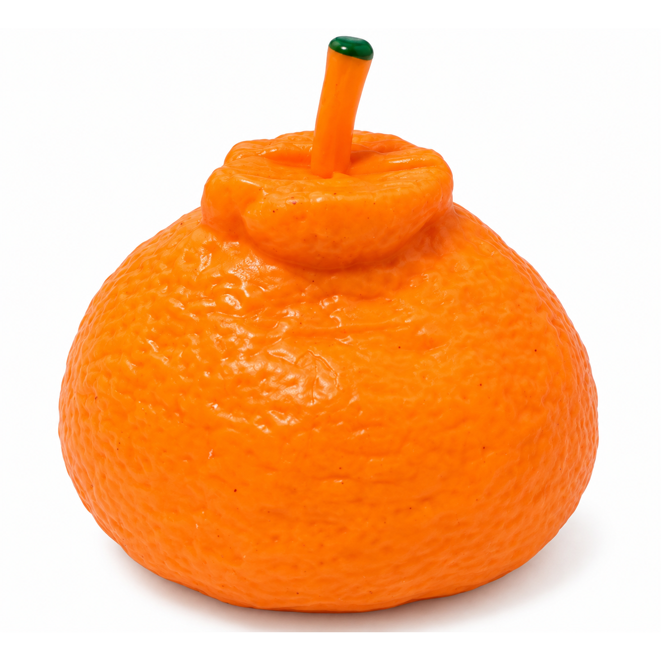 Crunchy Orange Squishy 2.5 Inch Crunchy ASMR Squishy Sensory Toy