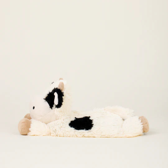 Warmies 13 Inch Laying Down Cow Microwavable Plush Toy