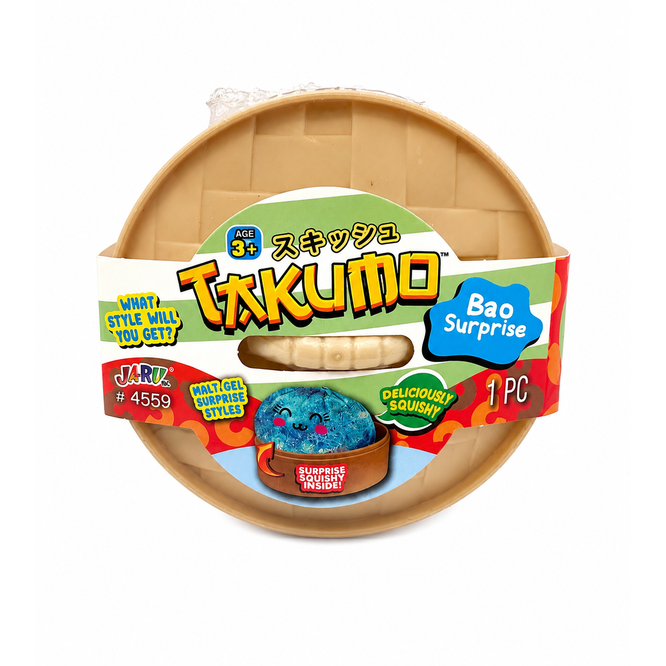 Ja-Ru 3.5 Inch Takumo Scented Mystery Dumplings - Maltose Glitter Chase