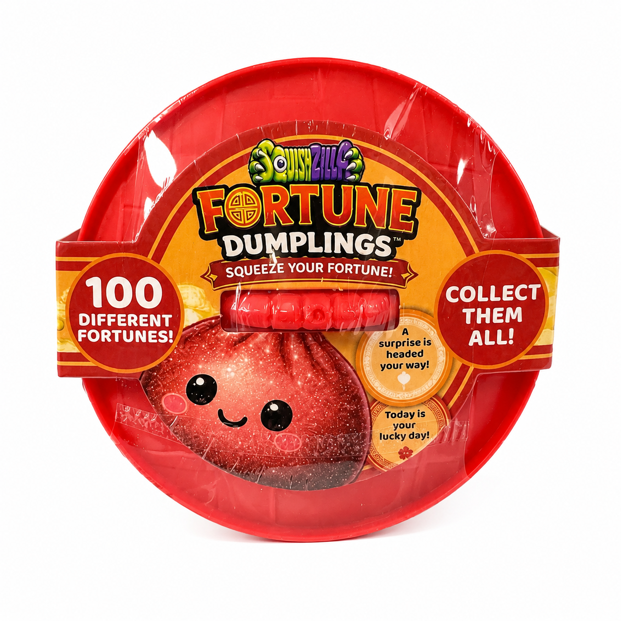 Fun Doh 4 Inch Mystery Dumpling Fortune Cookie Series Squishy Toy