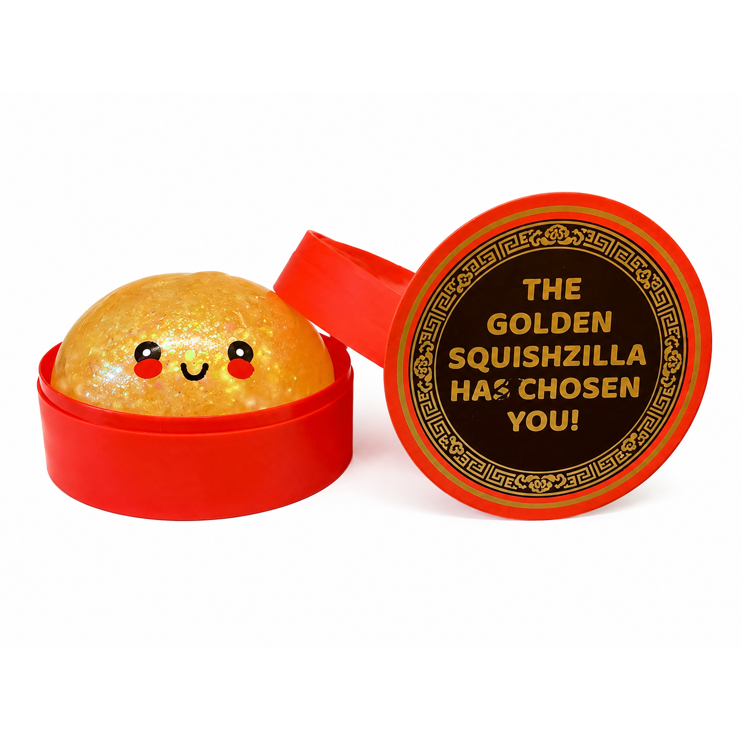 Fun Doh 4 Inch Mystery Dumpling Fortune Cookie Series Squishy Toy