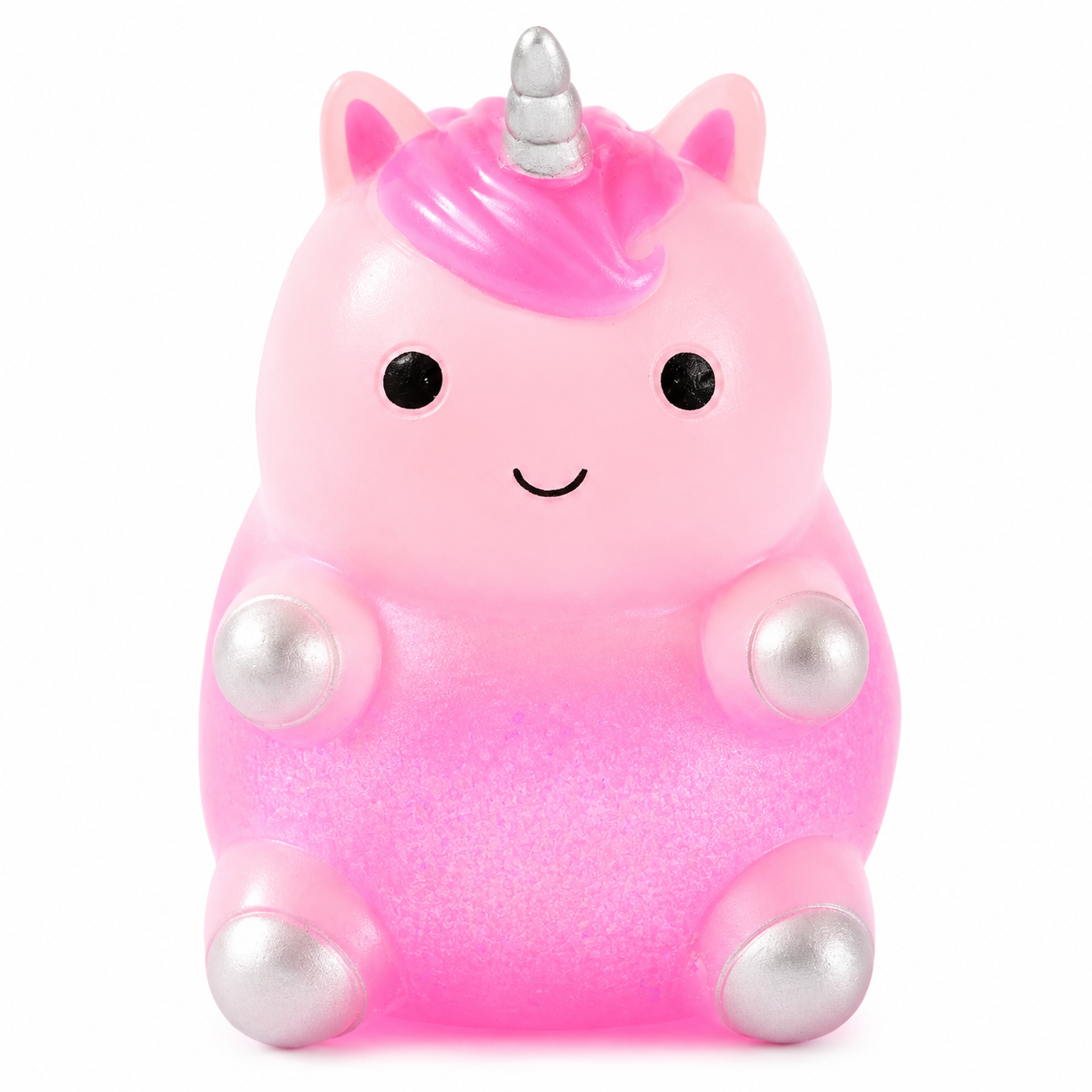 J'adore 3 Inch Cloud Unicorn Squishy Fidget Sensory Toy - PINK