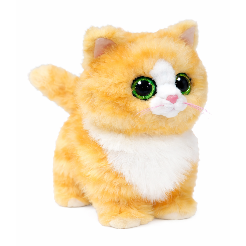 Ty Beanie Boos 6 Inch Melanie the Orange Cat Plush Toy