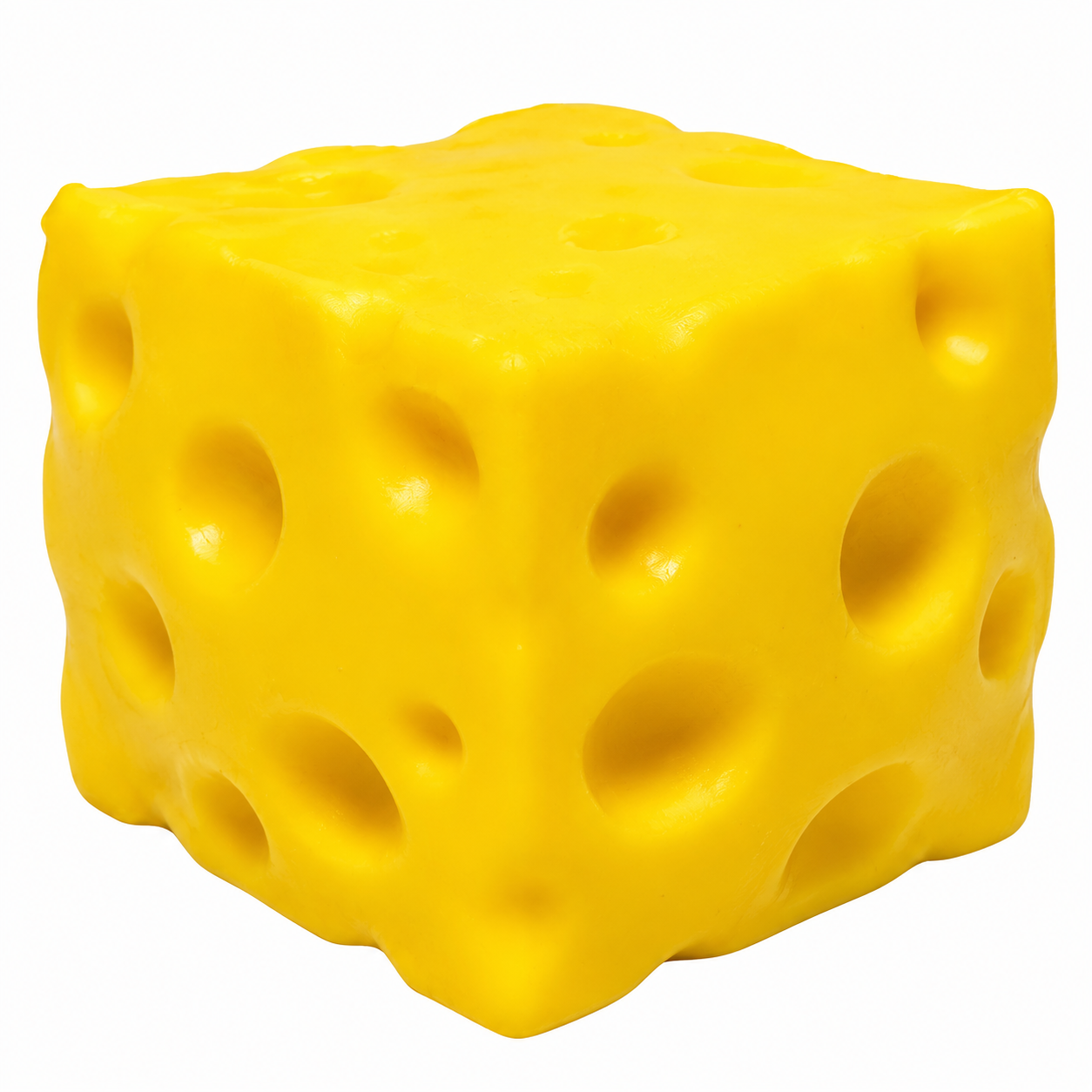 Crunchy Cheese Squishy 2.5 Inch Crunchy ASMR Squishy Sensory Toy