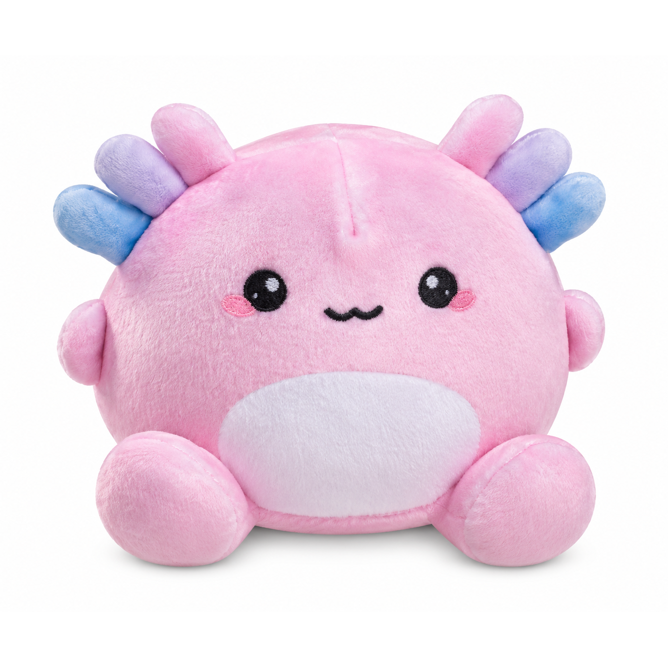 Top Trenz Abby the Axolotl Super Duper Sugar Squisher PLUSH - Squishy Sensory Toy