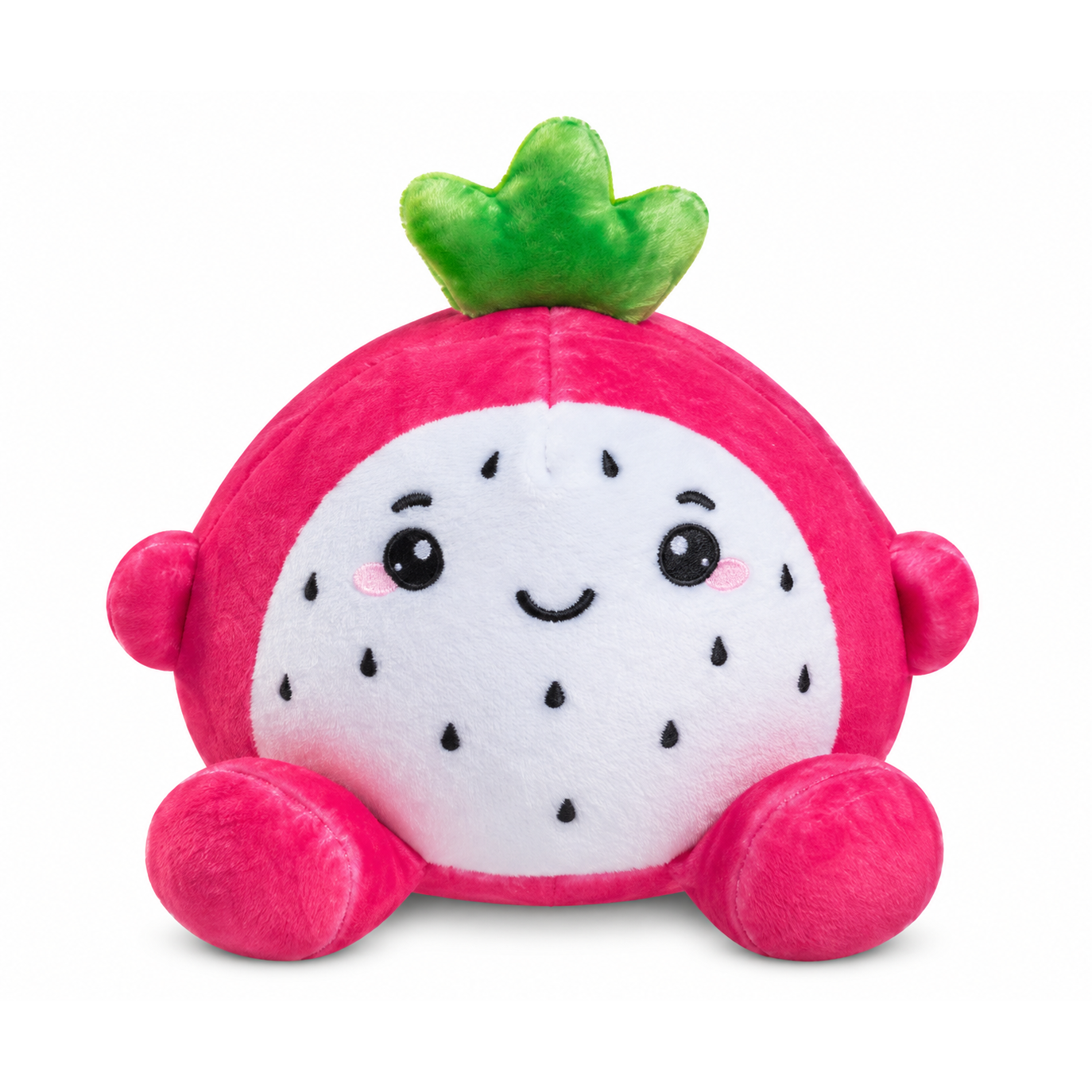 Top Trenz Darlene the Dragonfruit Super Duper Sugar Squisher PLUSH - Squishy Sensory Toy