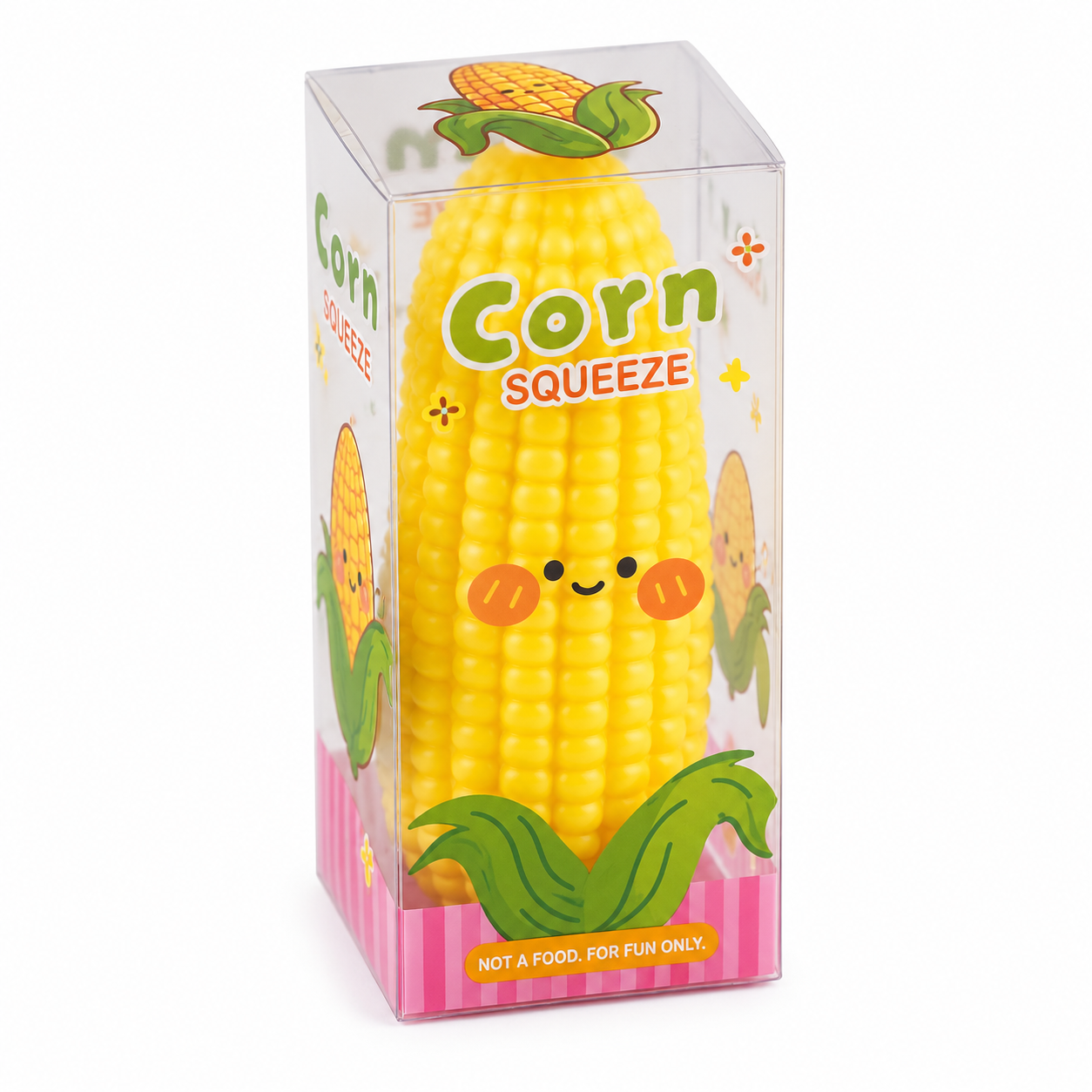 Crunchy Corn Squishy 4 Inch ASMR Squishy Sensory Toy
