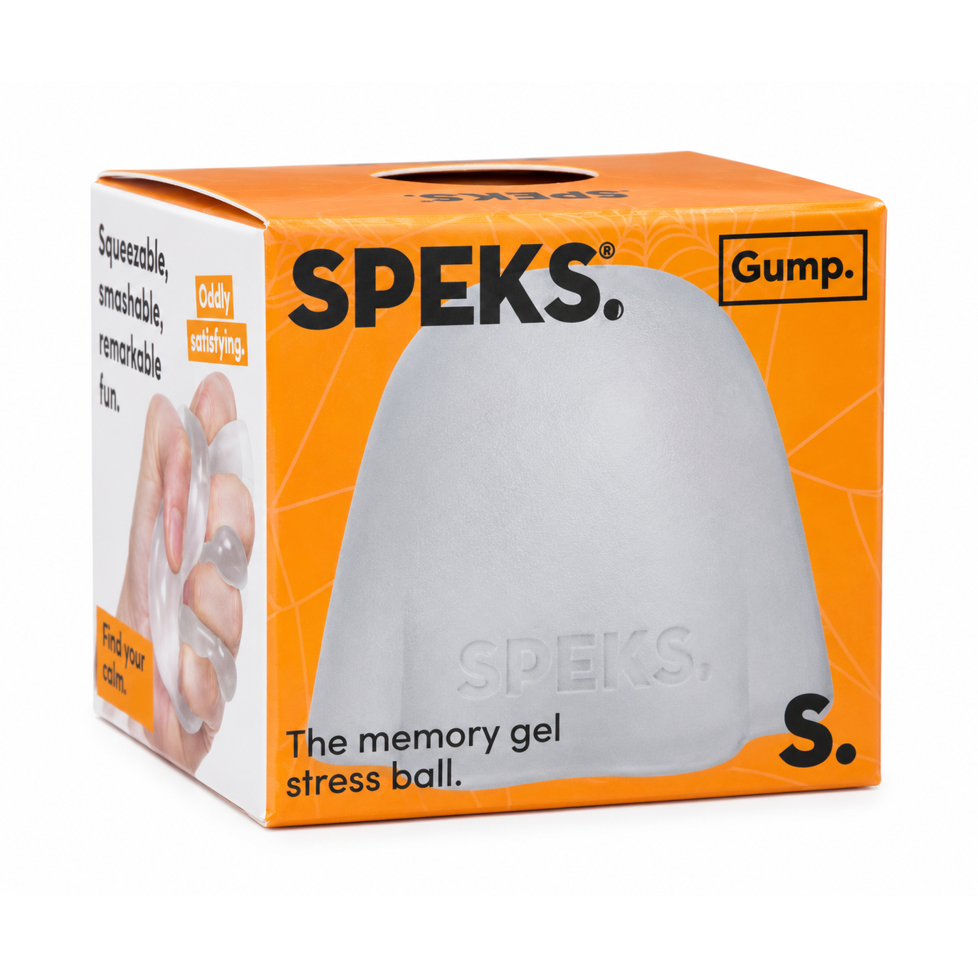 Speks Gump Ghost Limited Edition Squish Ball Fidget Toy