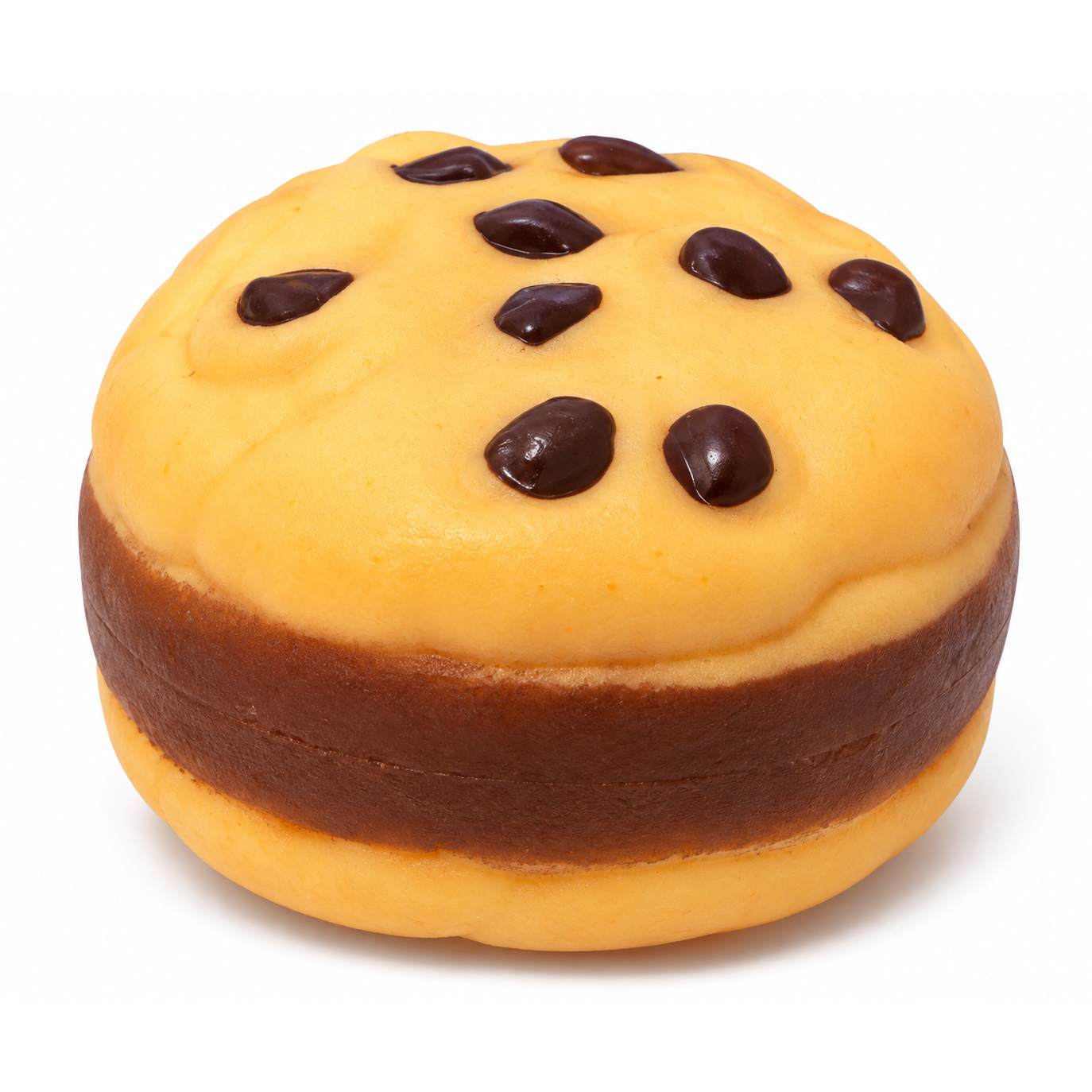 Crunchy Chocolate Chip Cookie Squishy 2.5 Inch Crunchy ASMR Squishy Sensory Toy
