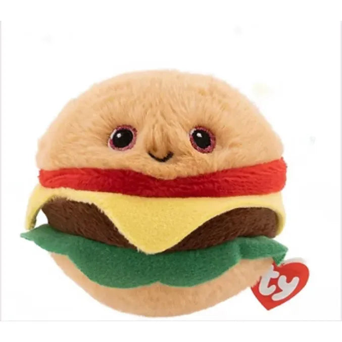 Ty Beanie Bouncers 4 Inch Buns the Hamburger Plush Toy