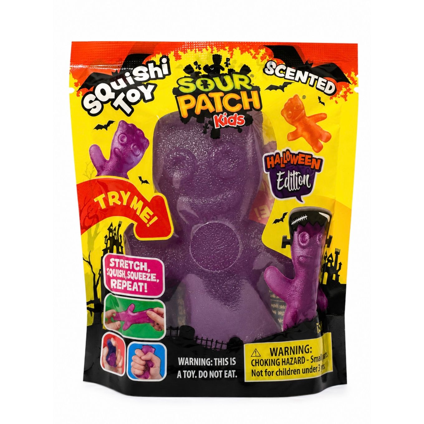 Sour Patch Kids Halloween Scented Squishy Toy - Assorted Colors