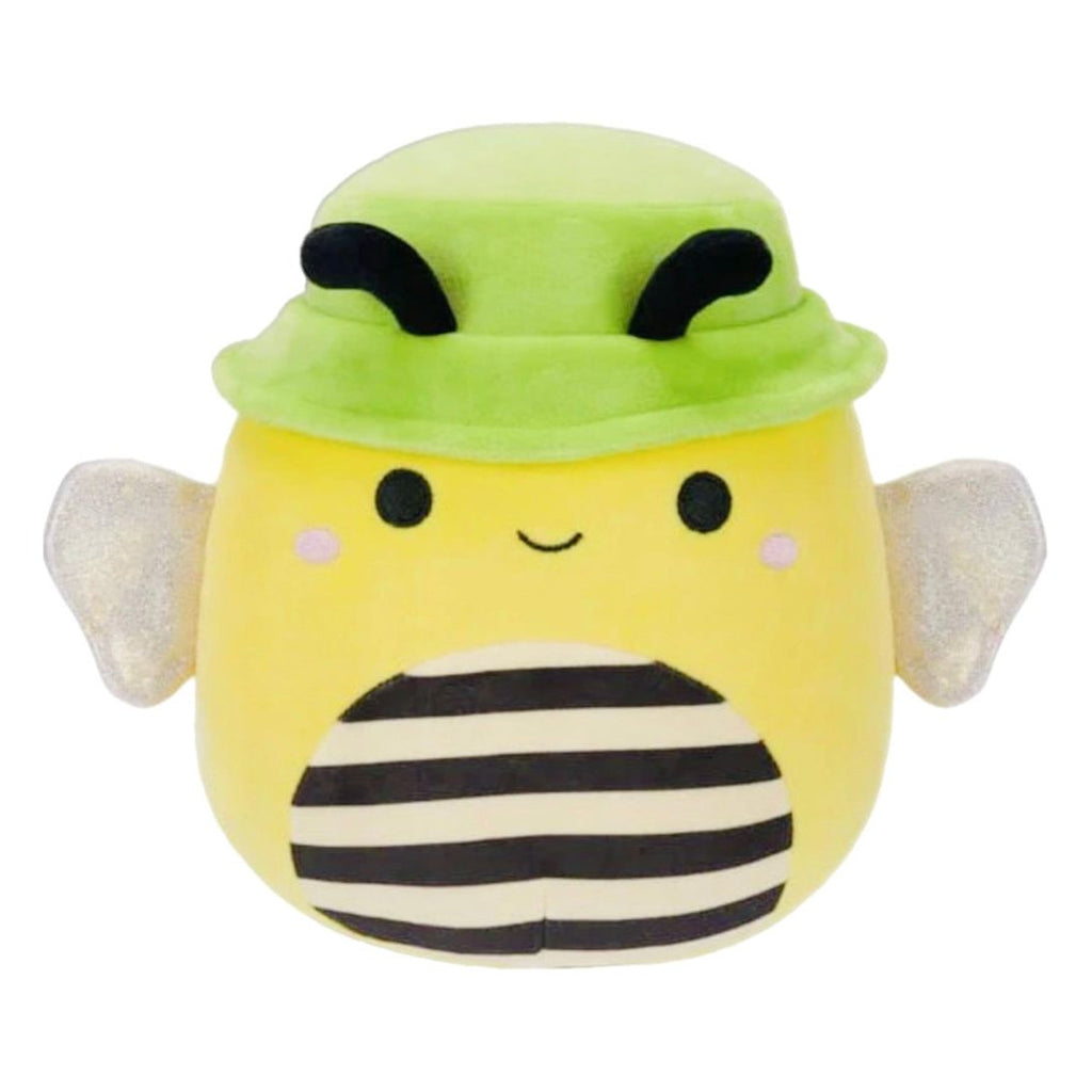 Squishmallow 8 Inch Sunny the Bee with Bucket Hat Plush Toy