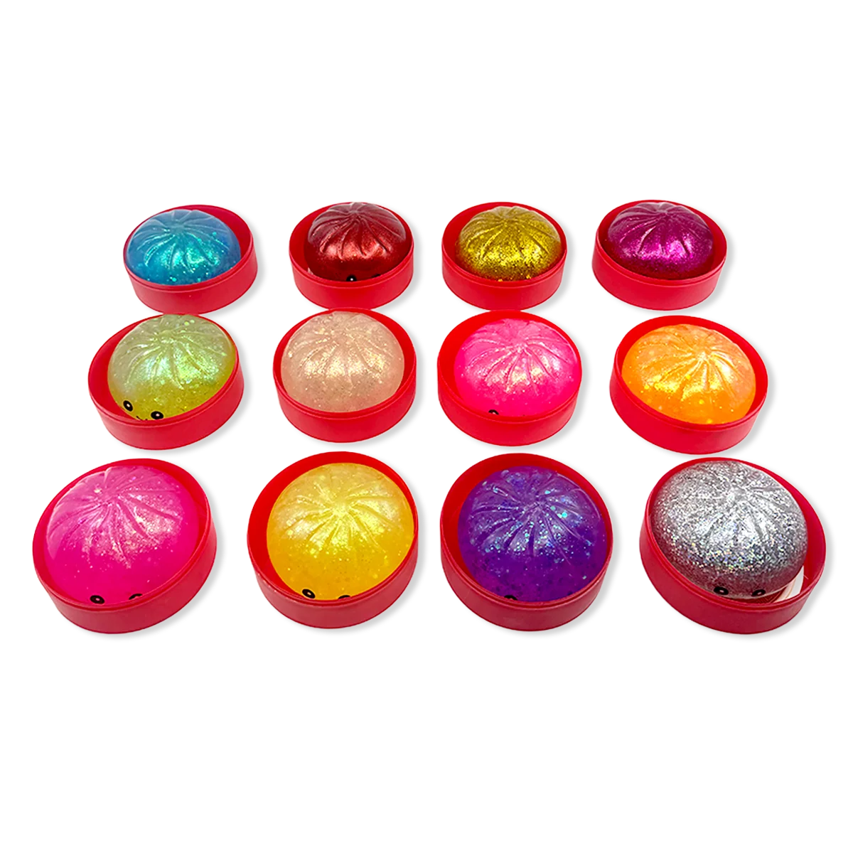 Fun Doh 4 Inch Mystery Dumpling Fortune Cookie Series Squishy Toy
