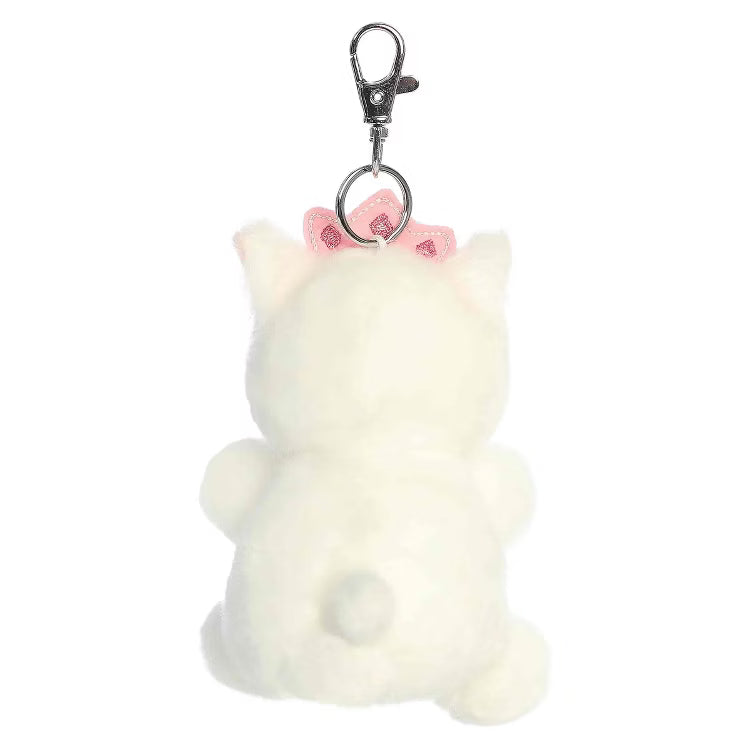 Palm Pals 4 Inch  Priscilla the Princess Kitty Plush Clip