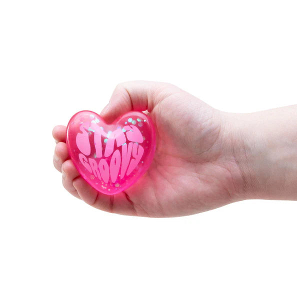 VIP Nee Doh Good Vibes Only 3 Inch Squish Ball Fidget Toy