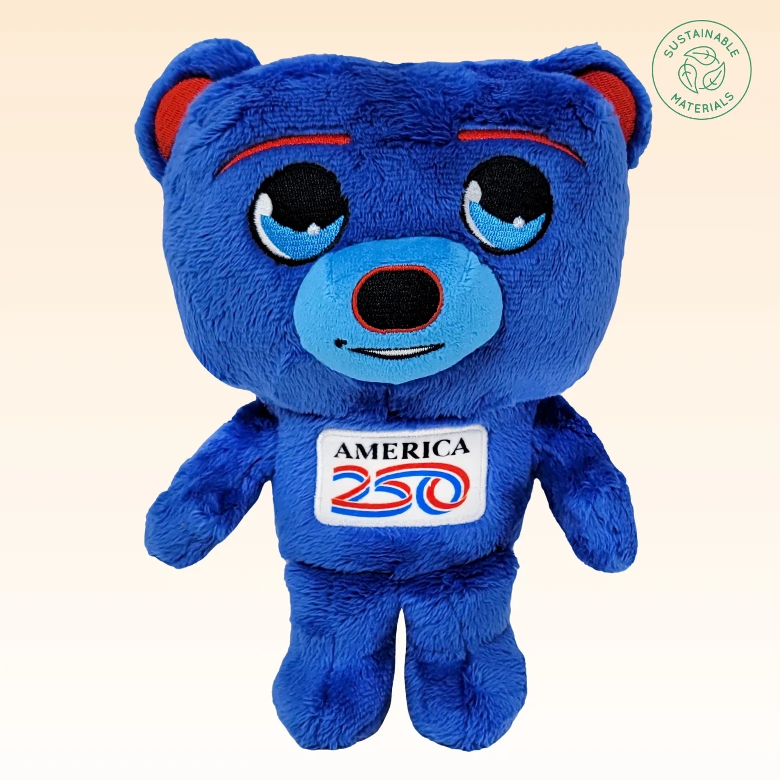Grovii 8 Inch Midori Plushie Toy - America 250 American Bear