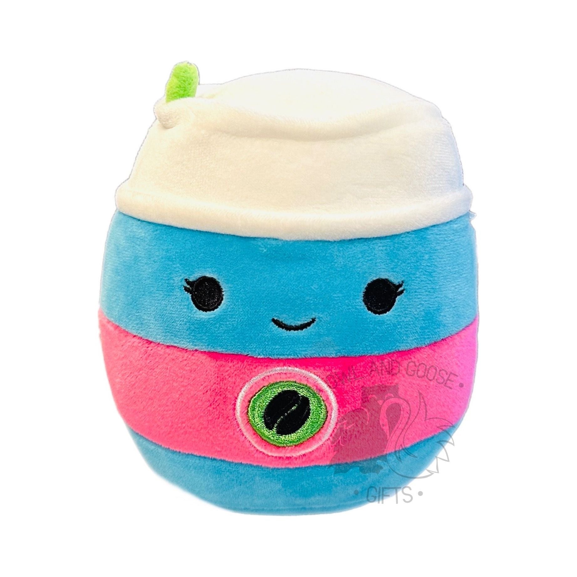 Squishmallow 5 Inch Aloeen the Latte Neon Foods Plush Toy *FINAL SALE*