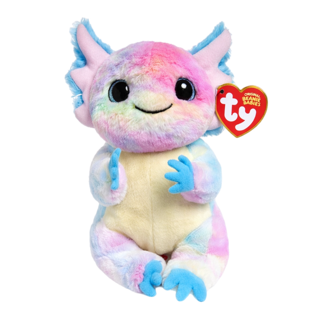 Ty Beanie Bellies 8 Inch Loxie the Pastel Axolotl Plush Toy