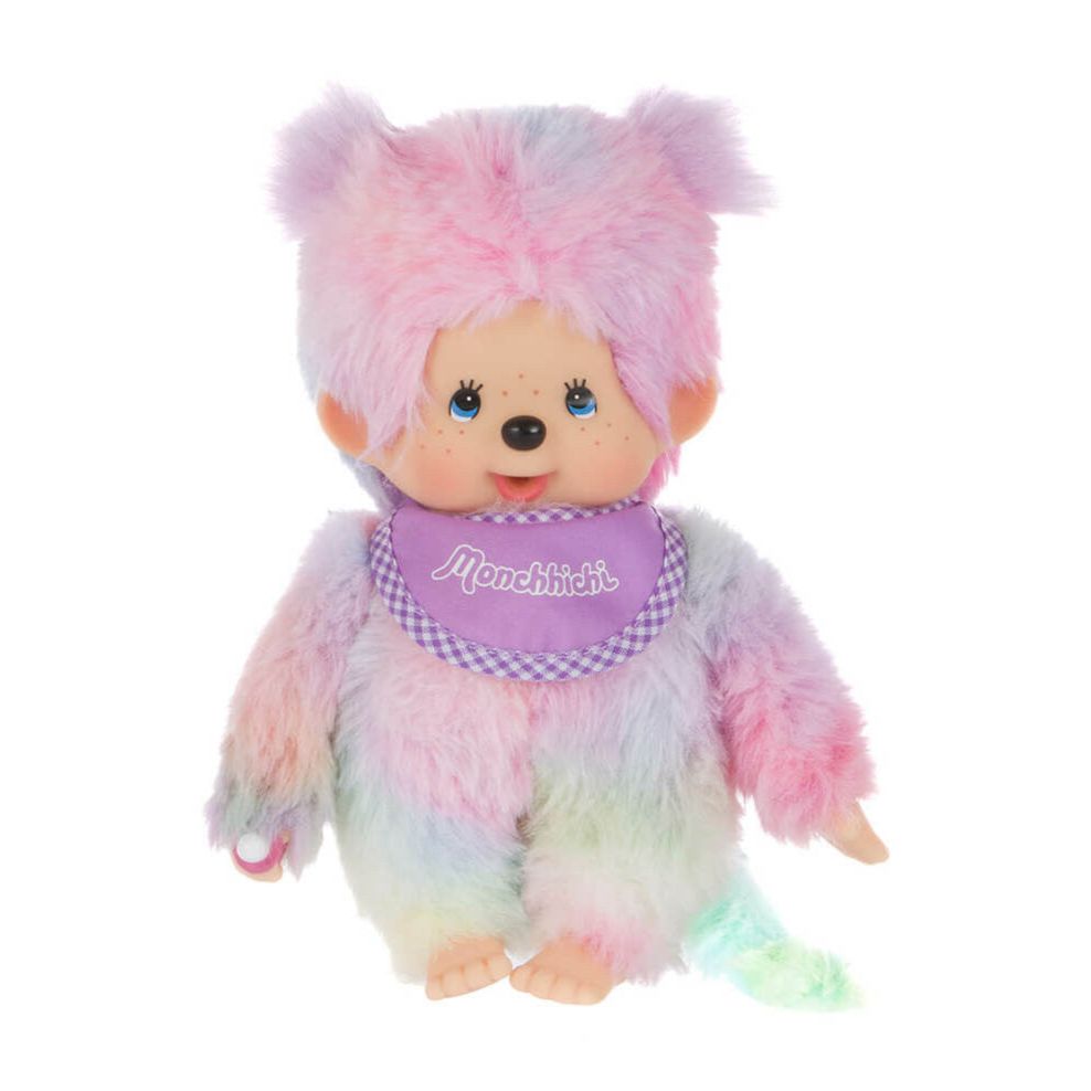 Monchhichi 8 Inch Tie Dye Girl Plush Doll Toy