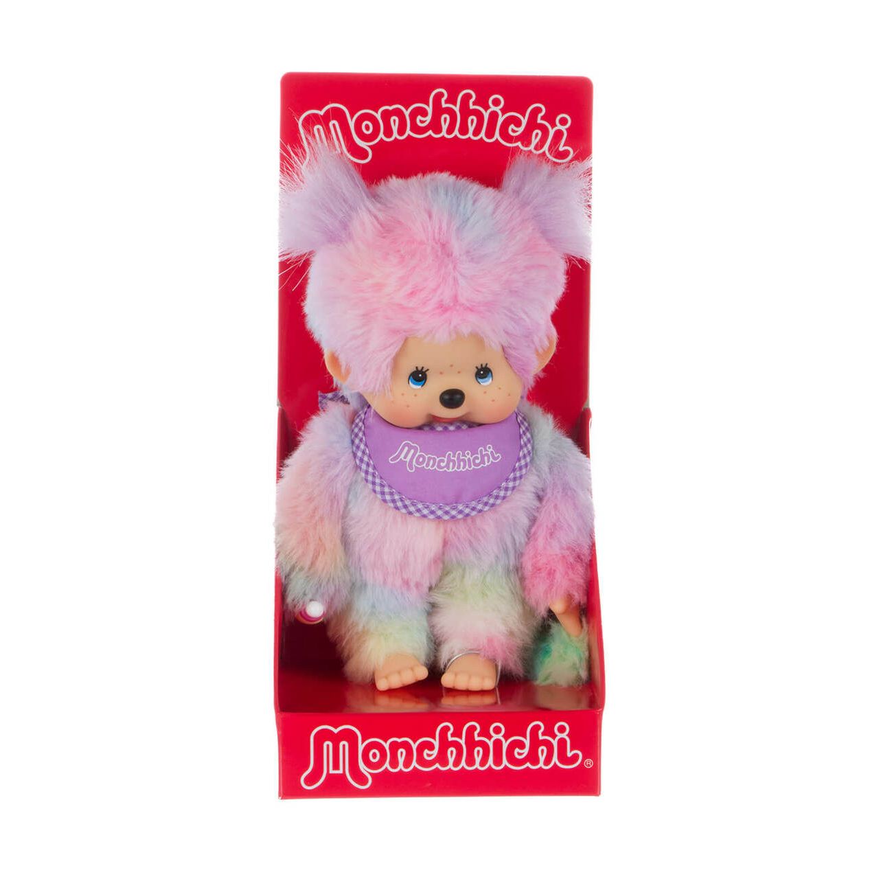 Monchhichi 8 Inch Tie Dye Girl Plush Doll Toy