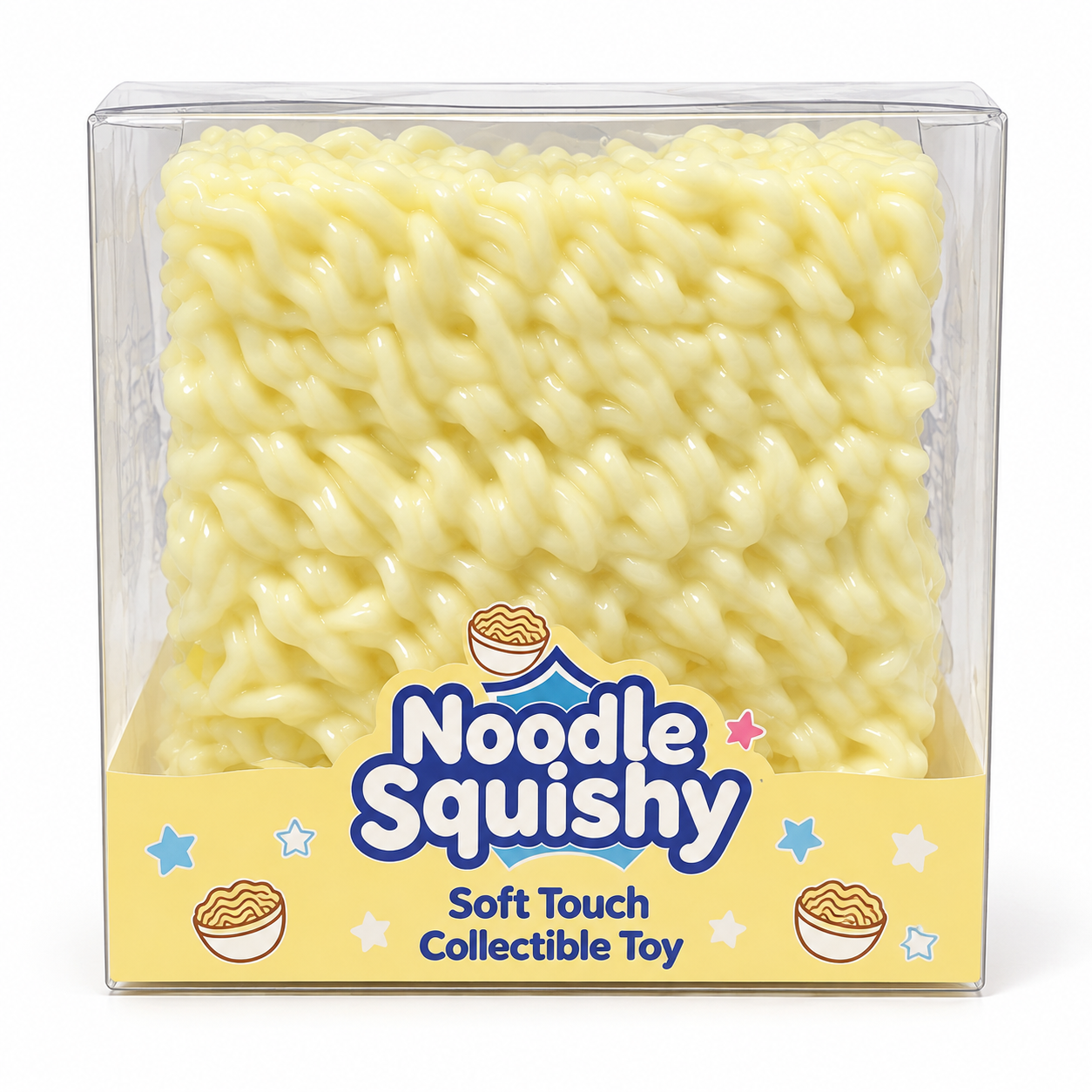 Crunchy Noodle Squishy 2.5 Inch Crunchy ASMR Squishy Sensory Toy