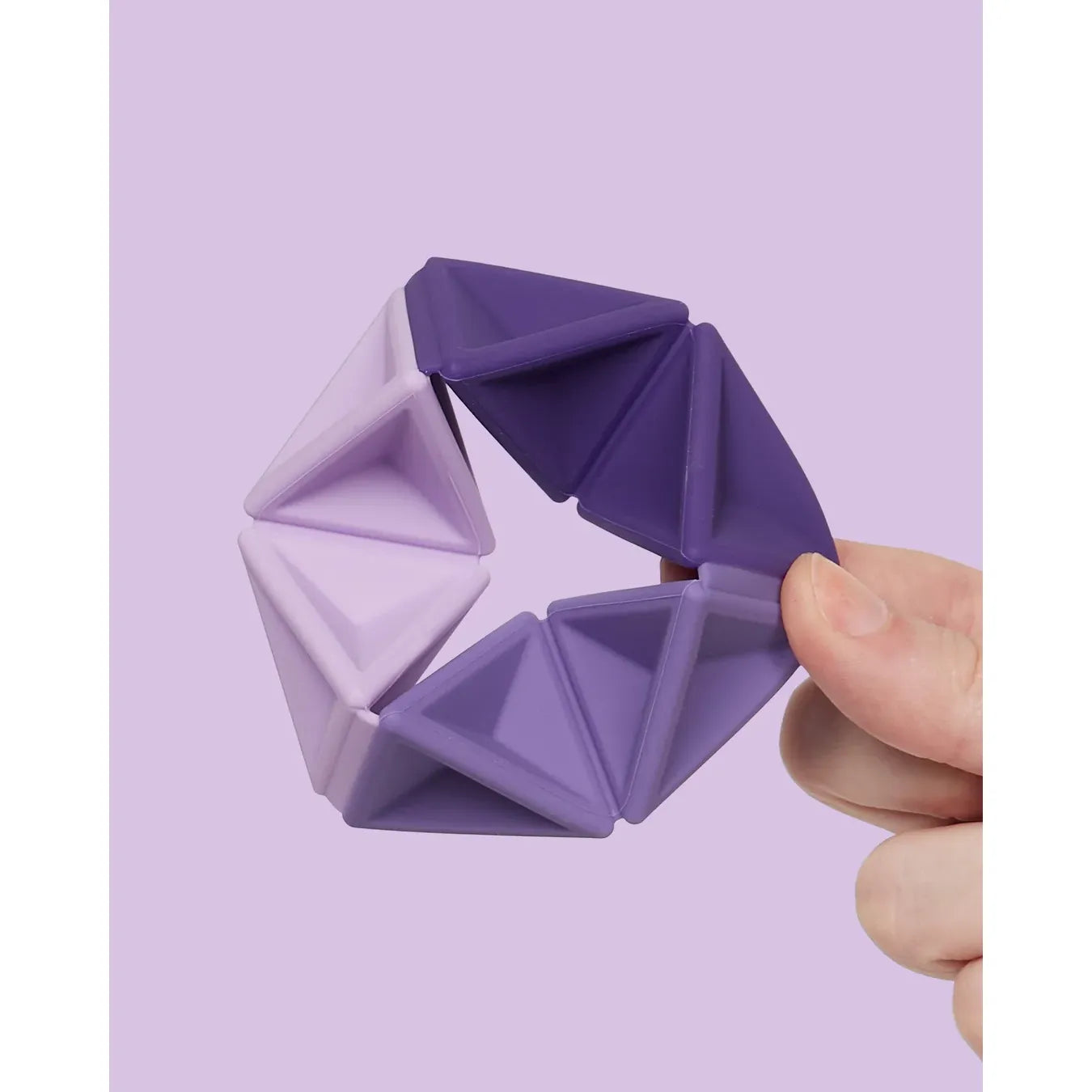 Speks Pivot Silicone Sensory Fidget Toy - Violet