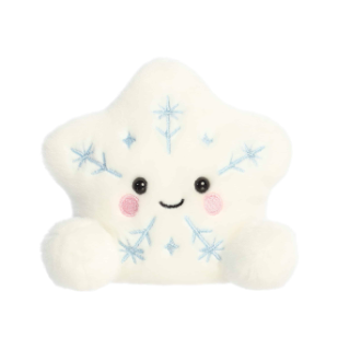 Palm Pals 5 Inch Glisten the Snowflake Holiday Plush Toy