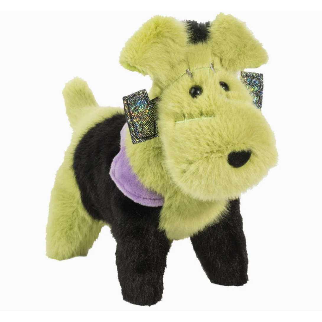 Douglas 8 Inch Franken Dog Muzzle Halloween Plush Toy
