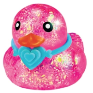 Ja-Ru 2.5 Inch Hello Ducky Lovey Ducky Glitter Sugar Squishy Toy - Assorted