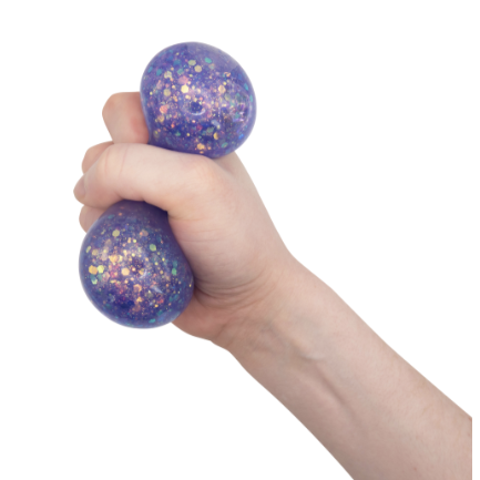 Scrunchems Galaxy Light Up Ball 2.5 Inch Squishy Sensory Toy - Assorted