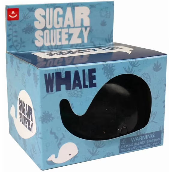 Aurora 3 Inch Whale Sugar Squeezy Squishy Sensory Fidget Toy