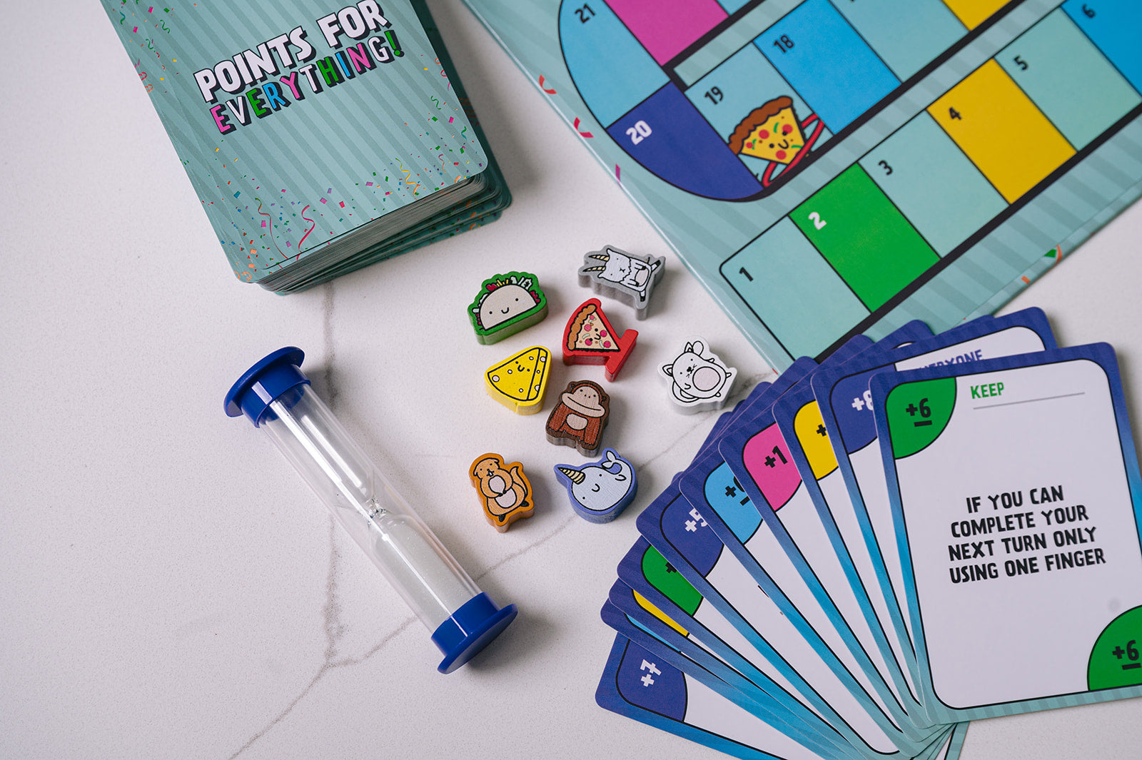 Taco Cat Games - Points for Everything Family Board Game